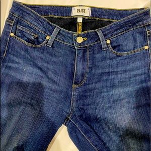 Paige Denim Jeans size 30 " Verdigo Ankle" style.